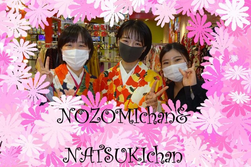 ♡27日 お友達同士の可愛い袴の姫ちゃん♡