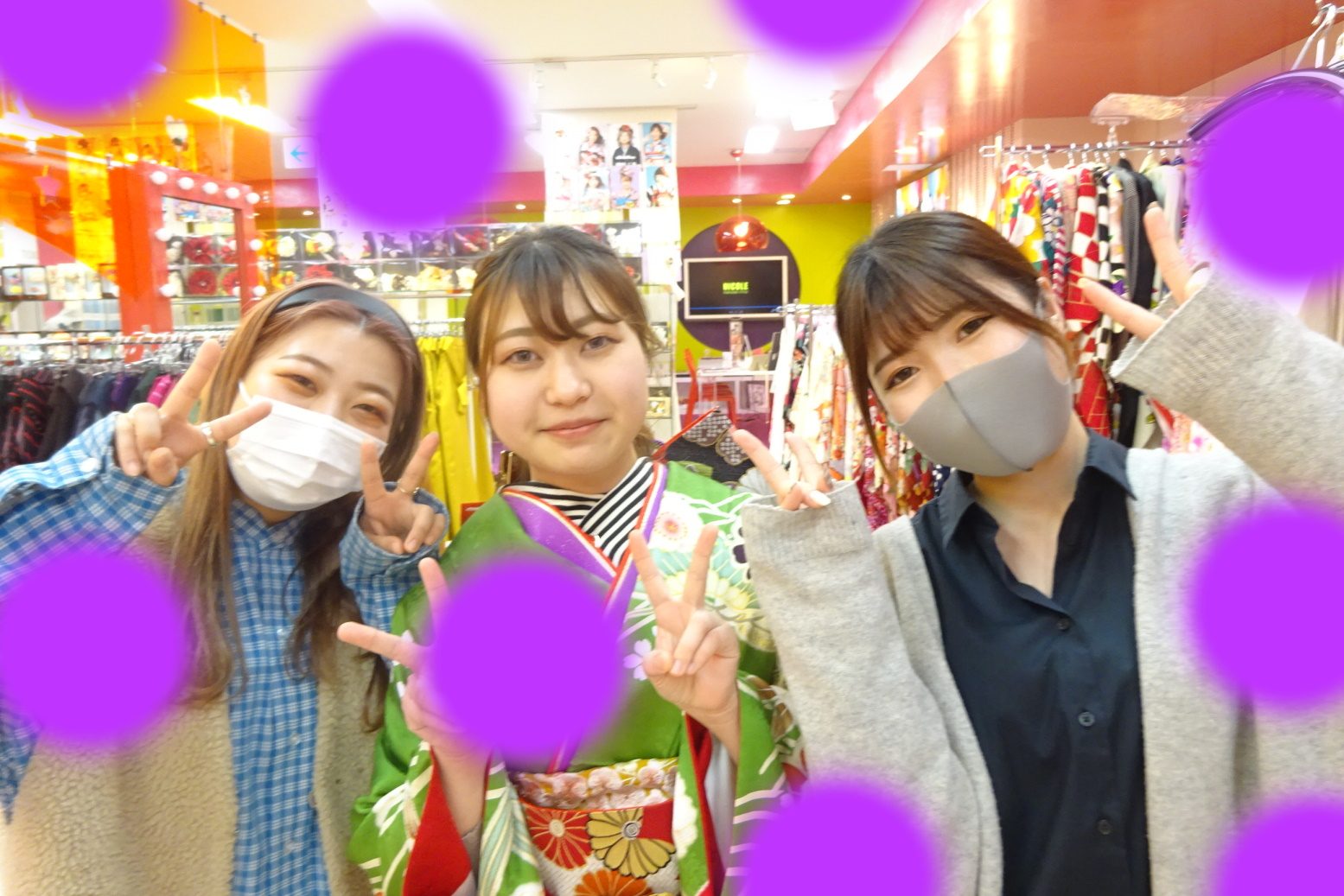 ♡5日 写しまショットの可愛い振袖姫ちゃん♡