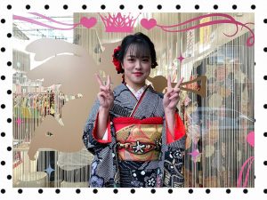振袖　成人式　奈良　レンタル　古典柄　絞り柄
