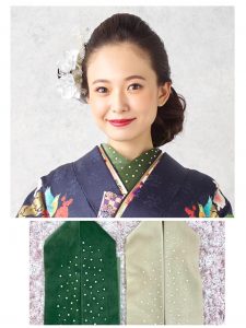 トレンド 大阪 振袖