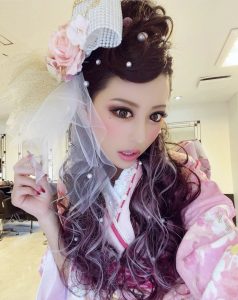 華 キュート 振袖