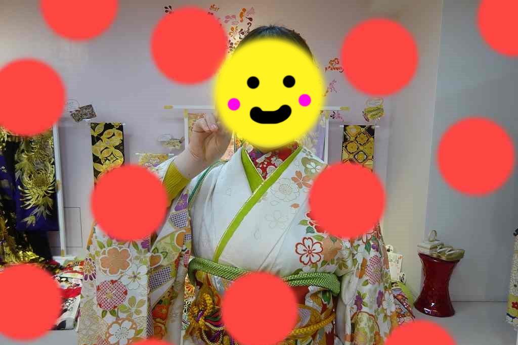 ♡23日 神戸市成人式の赤色古典振袖レンタル姫ちゃん♡