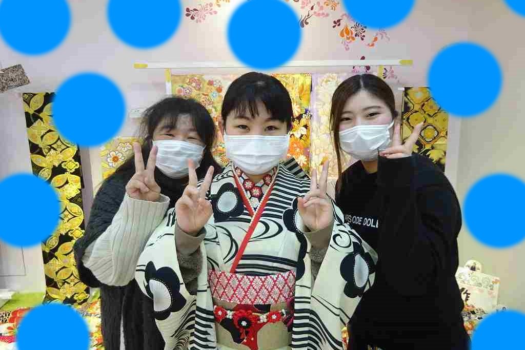 ♡24日 神戸三宮で成人式★卒業式レンタル沢山のご来店姫ちゃん♡
