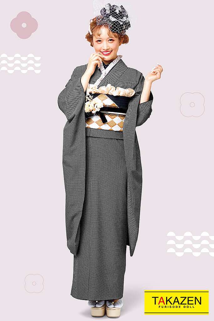 流行のビンテージ振袖で今風お洒落女子に💖