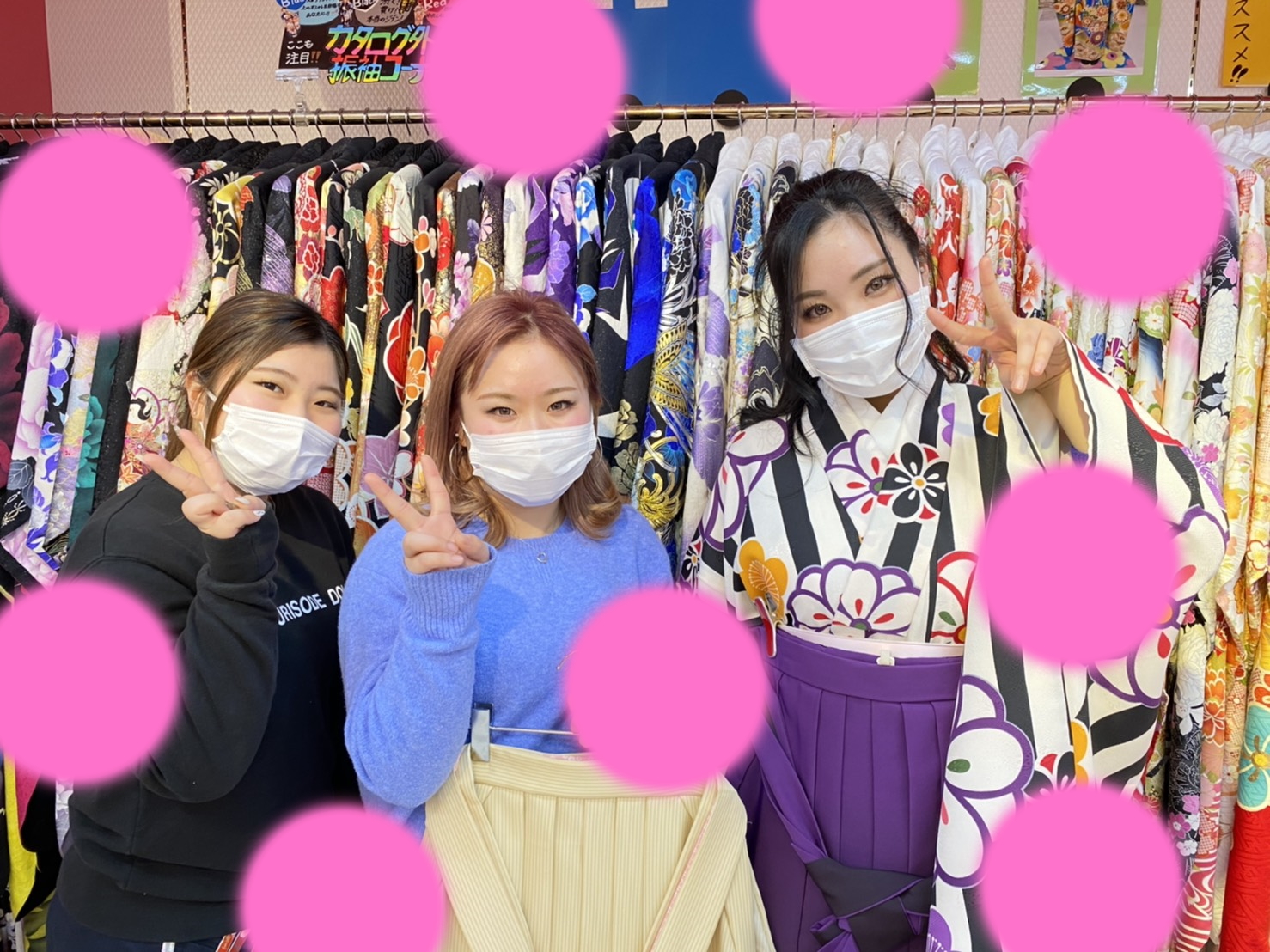 ♡9日 神戸の美容専門学生のオシャレなイマドキ袴姫ちゃん♡