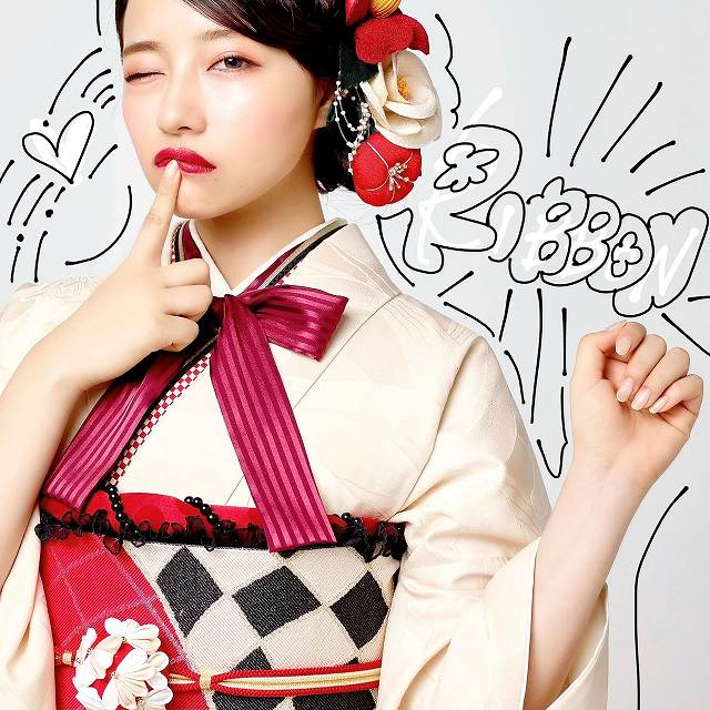 振袖 シンプル 白無地 村瀬紗英