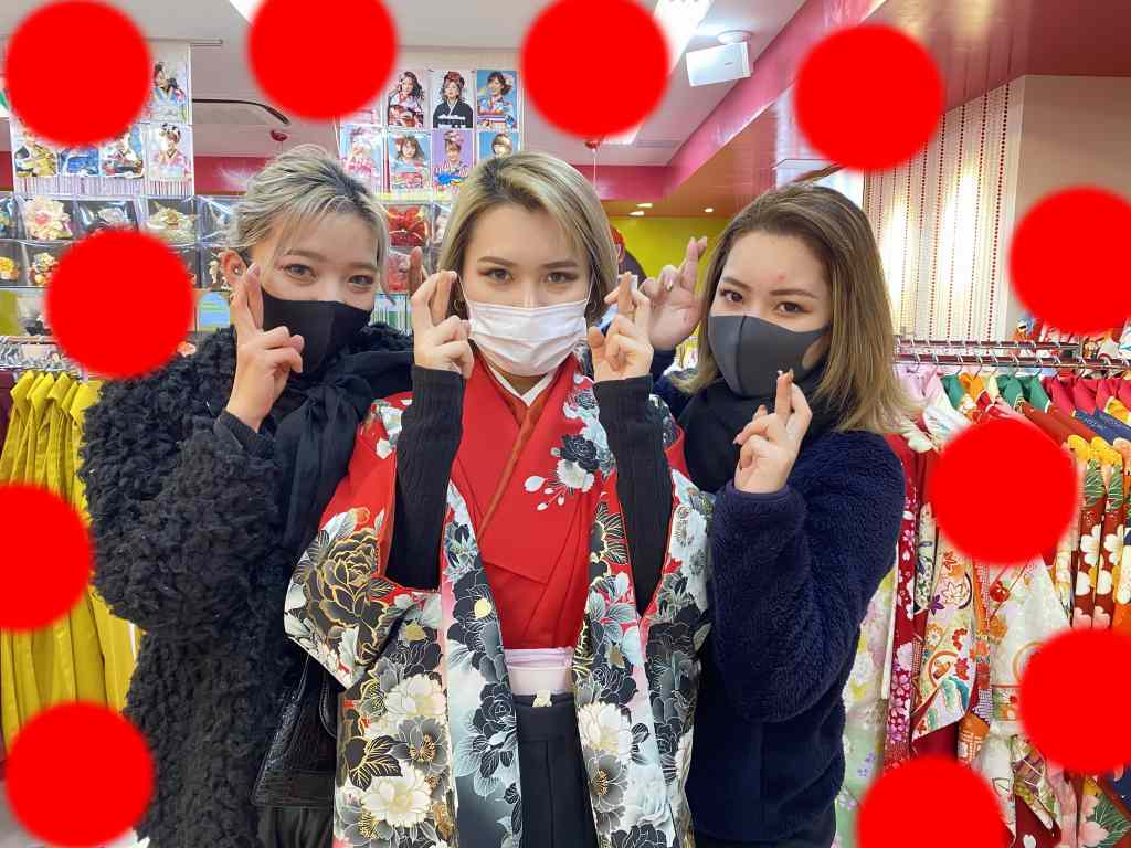 ♡16日 三宮・元町で大人気の可愛い袴の姫ちゃん♡