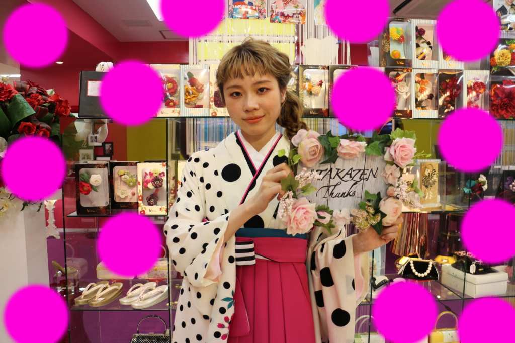 ♡28日 可愛い卒業式の袴前撮り姫ちゃん【TAKAZEN神戸店】♡