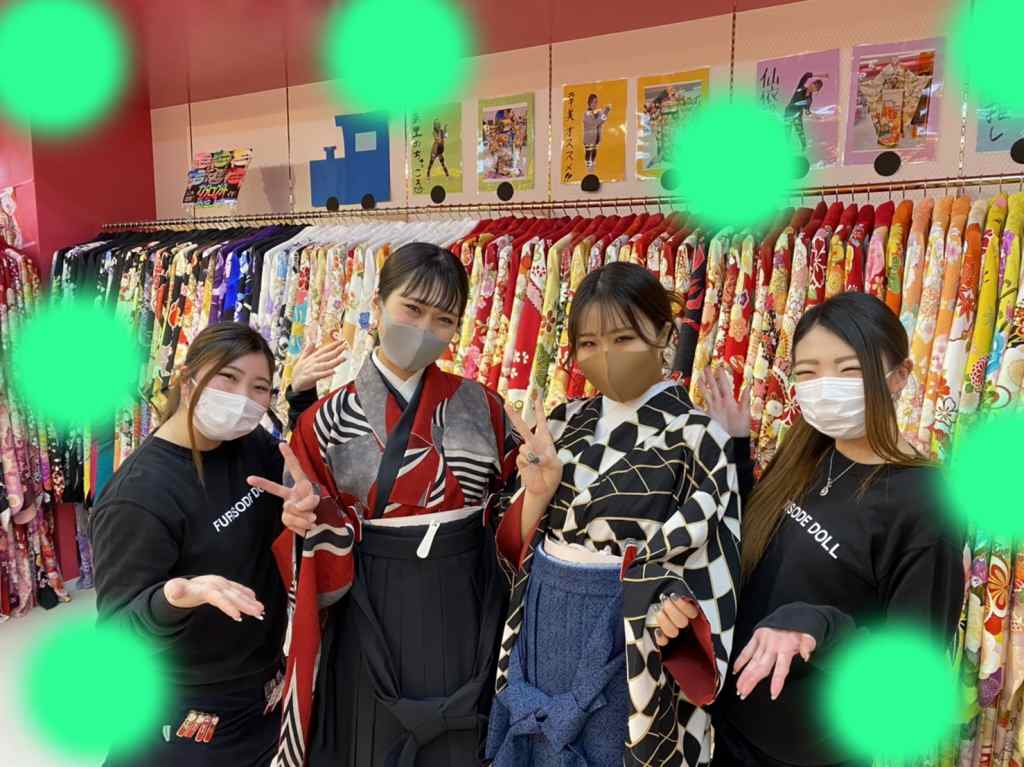♡24日 三宮・元町で可愛い袴の姫ちゃん♡