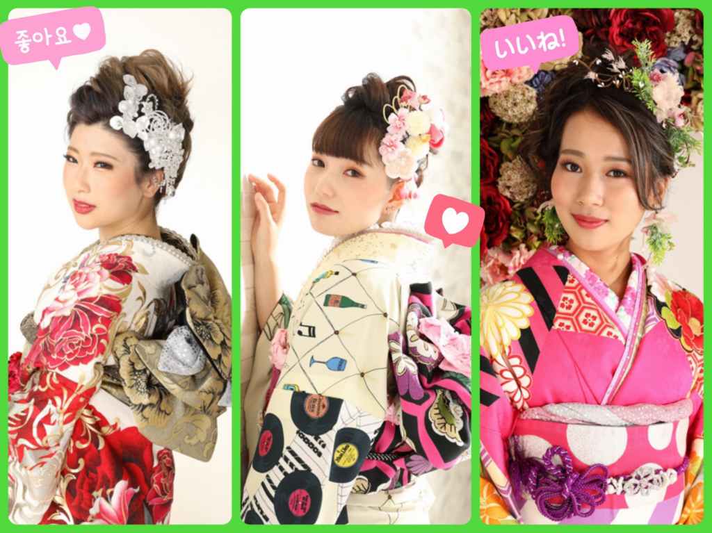 ♥神戸三宮で人気の格安お写真プラン☆ヘアメイク・着付・撮影込19.800~♥