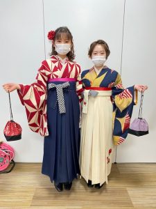 ヘアアレンジ ヘアセット 卒業式ヘア 袴