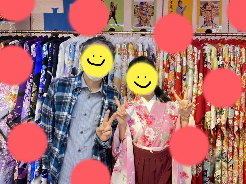 ♡6日 卒業式★ピンクでキュートな可愛らしい袴姫ちゃん♡