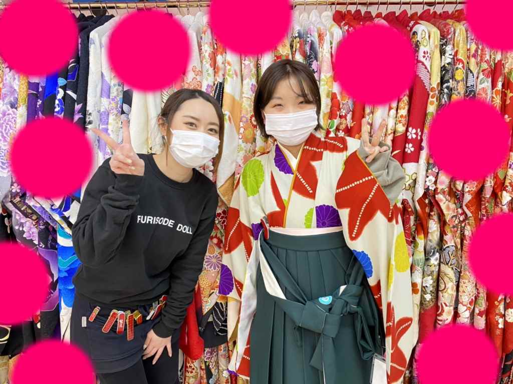 ♡11日 神戸三宮で卒業式の袴姫ちゃん♡
