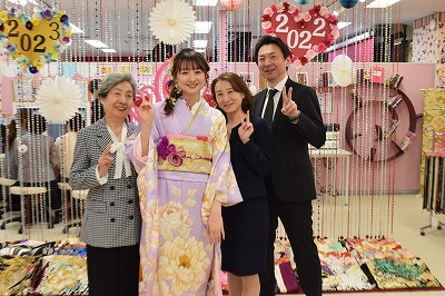 前撮り 振袖 TAKAZEN心斎橋店
