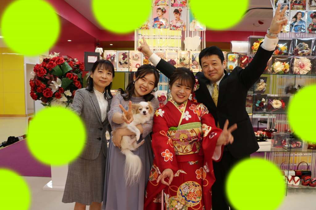 ♡10日　『神戸・三宮』で可愛い振袖前撮り姫ちゃん♡