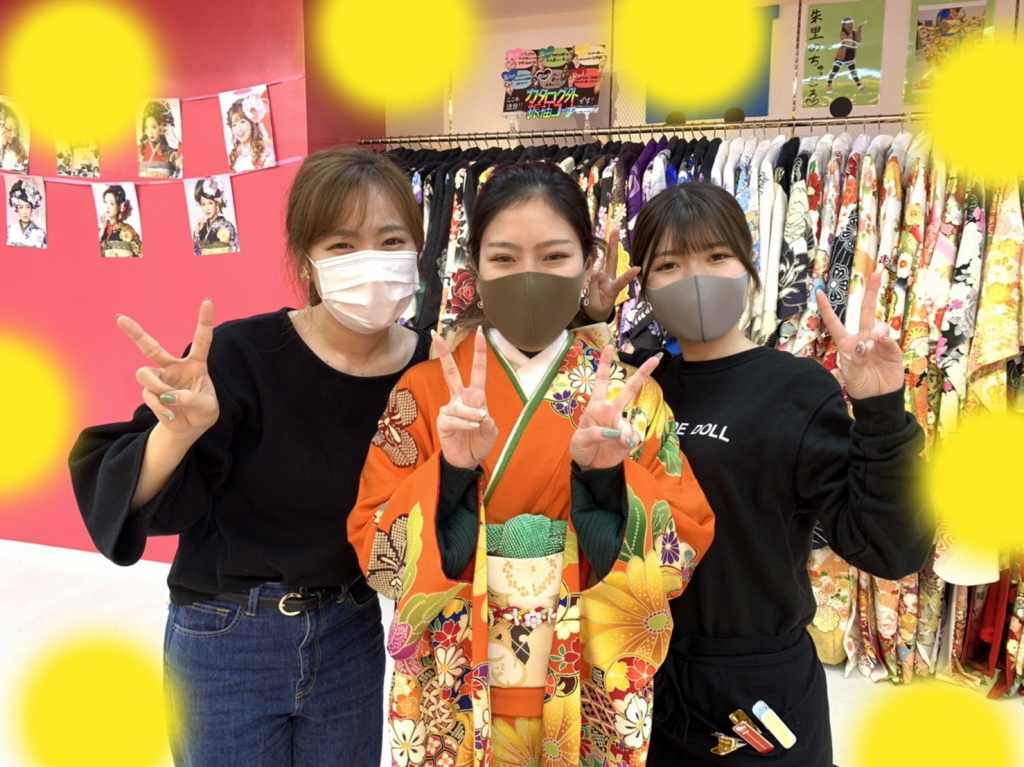 ♡17日 結婚式も振袖で♡顧客様の2回目レンタル姫ちゃん♡