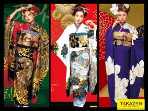 TAKAZEN　神戸店　三宮　元町　キラキラ　ギラギラ　渋い　かっこいい　振袖　レンタル　成人式