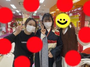 TAKAZEN タカゼン 神戸 三宮 元町 振袖 成人式 シンプル カワイイ