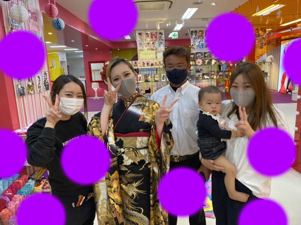 ♡22日 龍のお振袖でキラキラかっこいいド派手な振袖姫ちゃん♡