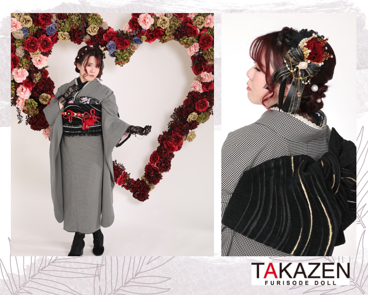 ♥12日　神戸で成人式振袖格安前撮りプラン19800円♪振袖一式・ヘアメイク・着付け・撮影料込♥