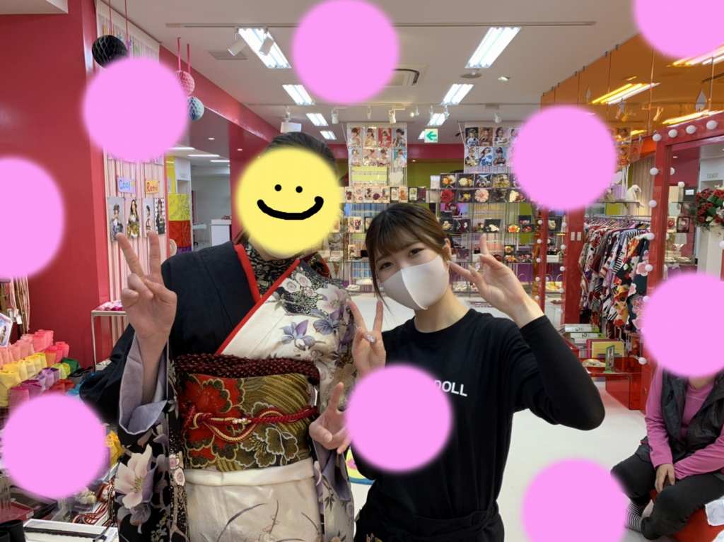 ♡29日 お持ちのお振袖にイマドキ小物で可愛い振袖姫ちゃん♡