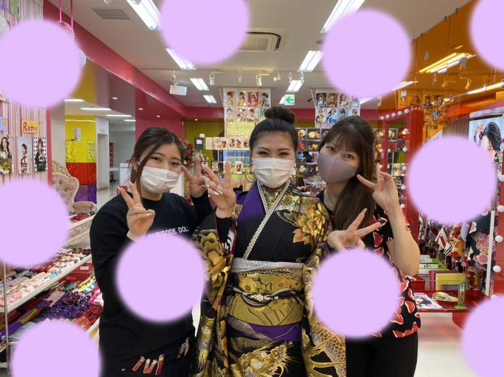 ♡17日　キラキラで豪華な龍の振袖でお写真プランの振袖姫ちゃん♡