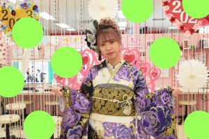 前撮り　振袖　TAKAZEN心斎橋店