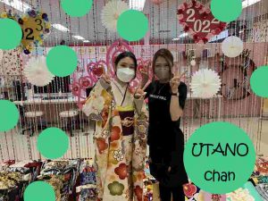 TAKAZEN心斎橋店　振袖　コーディネイト