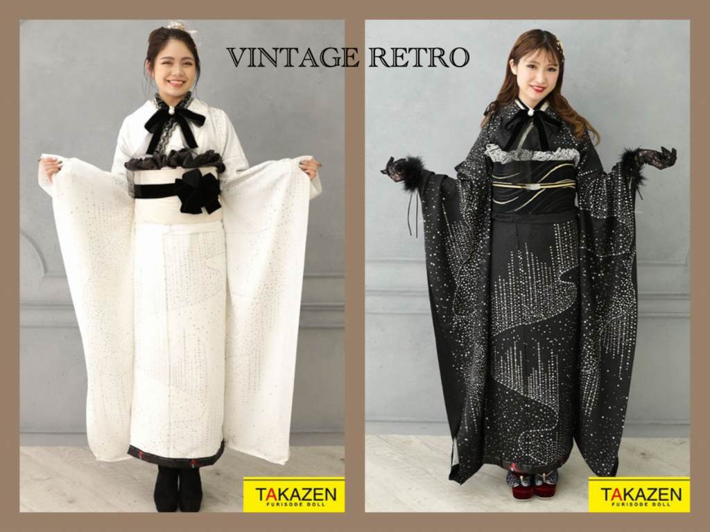♥大人気VINTAGE RETROのお振袖のご紹介♥