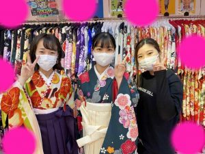 TAKAZEN タカゼン 袴 卒業式 レンタル 格安 可愛い