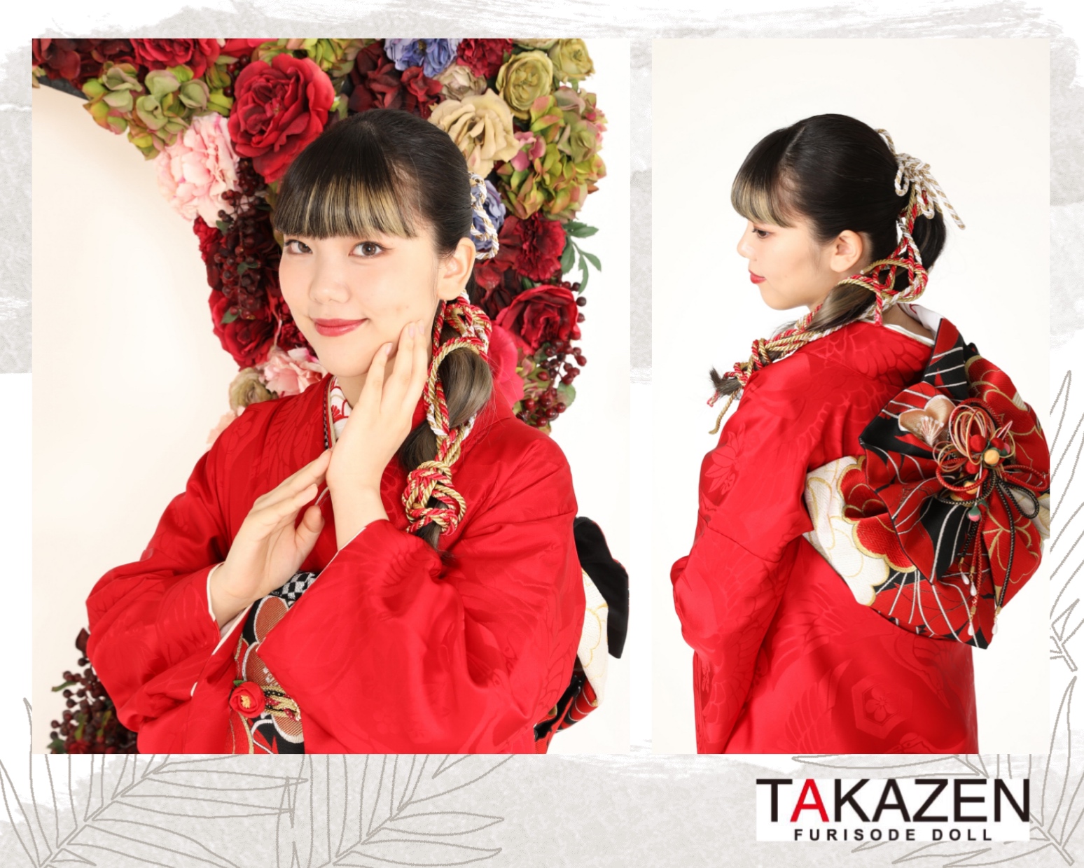♥28日 神戸で成人式振袖格安前撮りプラン21780円♪振袖一式・ヘアメイク・着付け・撮影料込♥