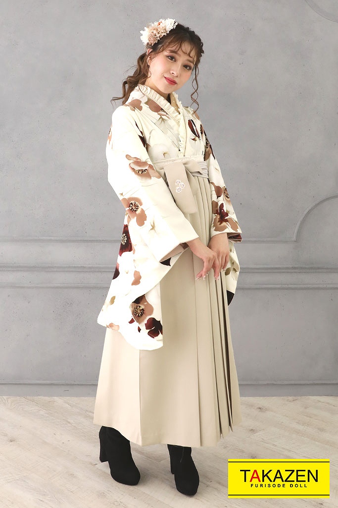 中村里砂袴 くすみカラー