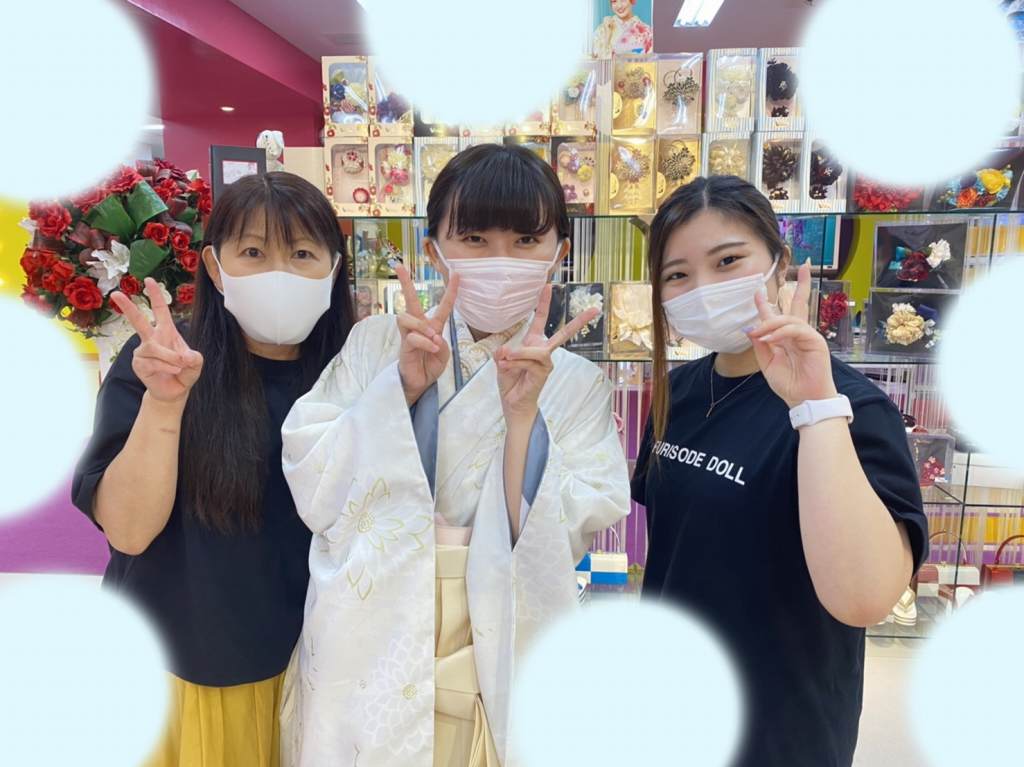 ♡3日 大人気★玉城ティナちゃん着用の新作ベージュお振袖姫ちゃん♡