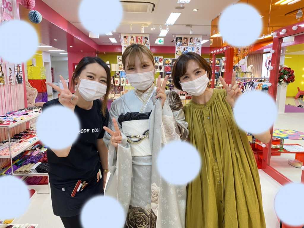 【TAKAZEN神戸店】♡23日　大人気のヴィンテージでイマドキ可愛いのお振袖の姫ちゃん♡