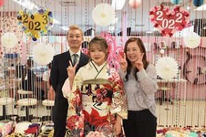 前撮り　振袖　TAKAZEN心斎橋店