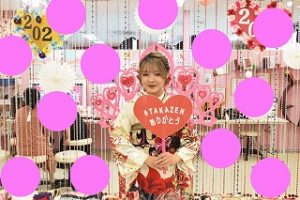 前撮り　振袖　TAKAZEN心斎橋店
