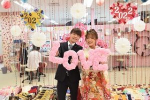 前撮り　振袖　TAKAZEN心斎橋店