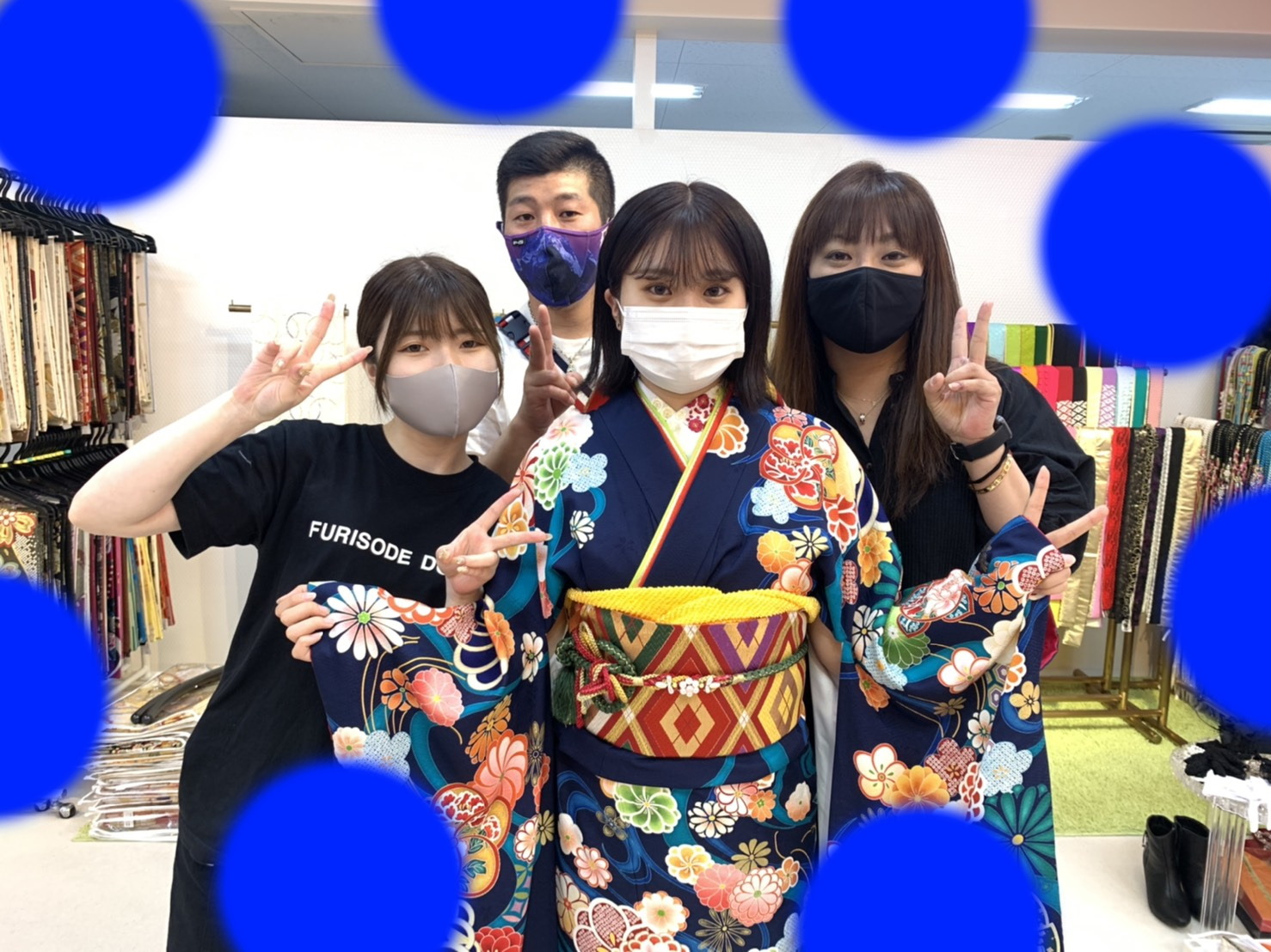 【TAKAZEN神戸店】♡1日 成人式のお振袖&卒業式の袴姫ちゃん♡