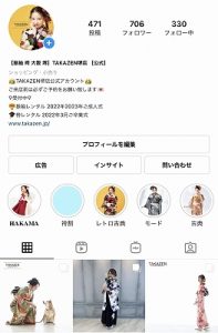 インスタ　TAKAZEN　TAKAZEN堺店インスタ　TAKAZEN堺店