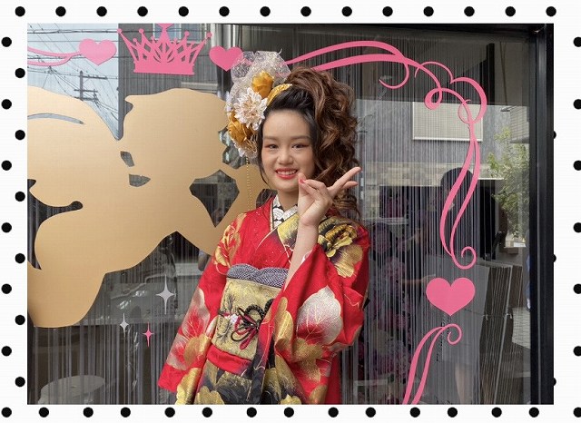 振袖 レンタル かわいい