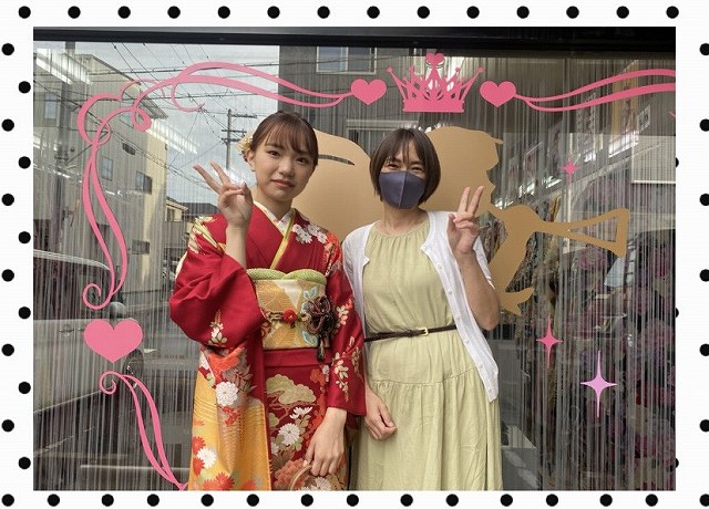 振袖 レンタル かわいい