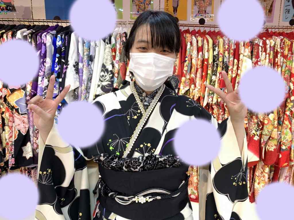 【TAKAZEN神戸店】♡2日 お写真プランでレトロのお振袖をイマドキにアレンジした振袖姫ちゃん♡