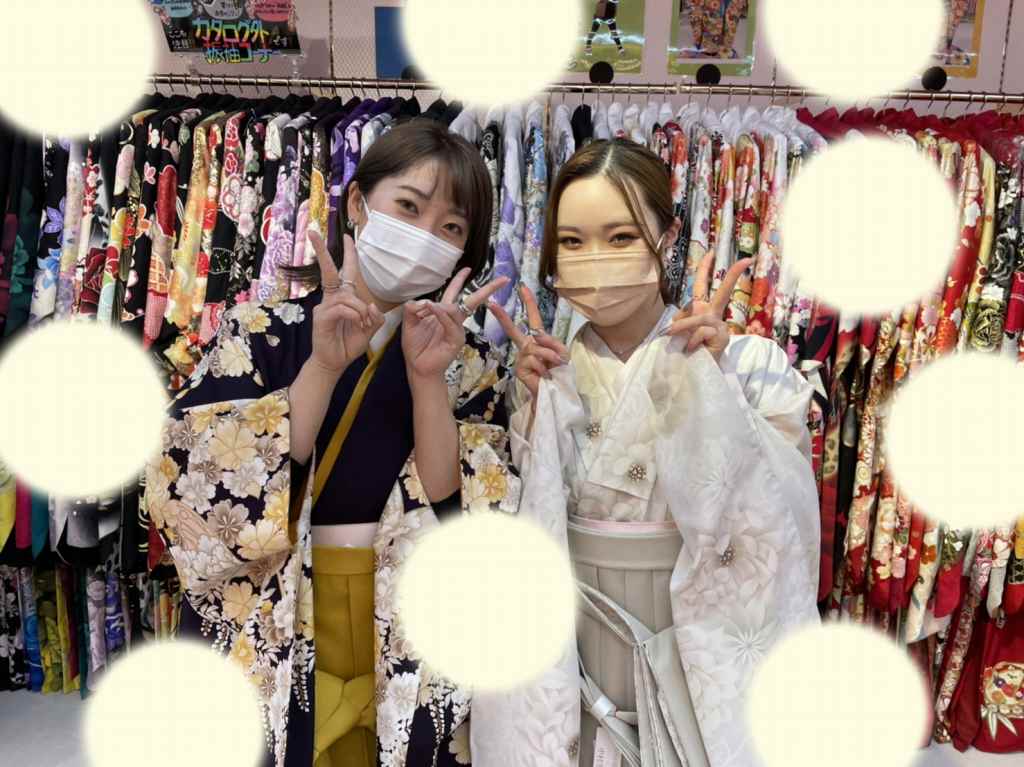 【TAKAZEN神戸店】♡28日 お友達同士のイマドキ袴姫ちゃん♡