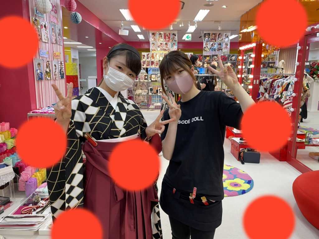 TAKAZEN タカゼン 袴 卒業式 レンタル 格安 可愛い