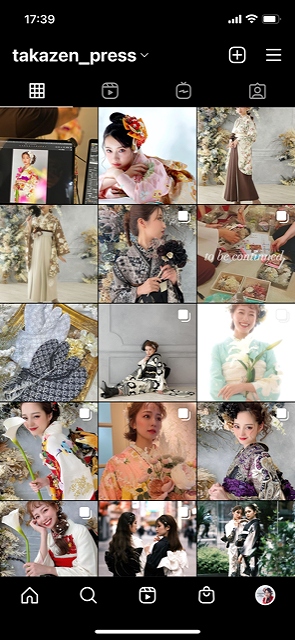 TAKAZEN公式インスタグラムも最新情満載!!