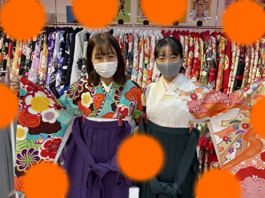 【TAKAZEN神戸店】♡6日 お友達同士の可愛い神戸で可愛い袴姫ちゃん♡