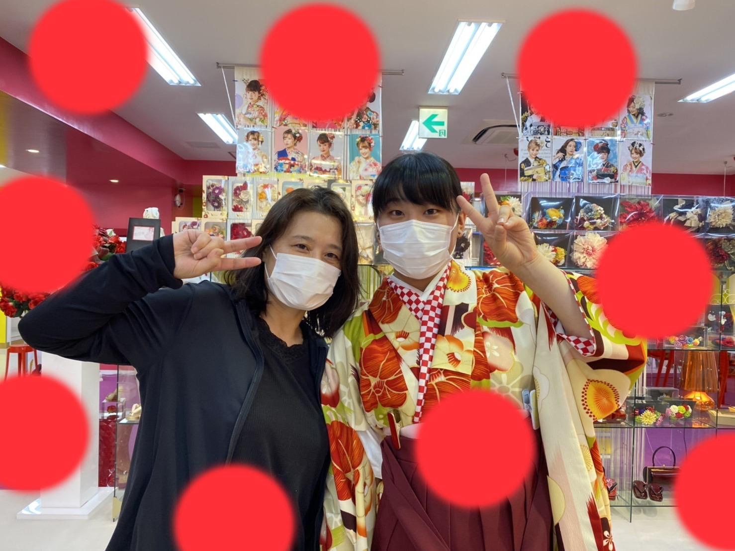 TAKAZEN　タカゼン　袴　卒業式　レンタル　格安　可愛い