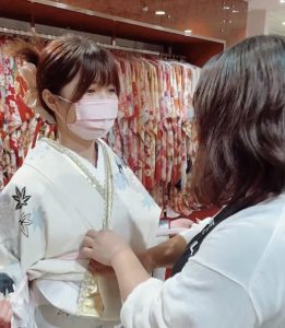 振袖 着付け