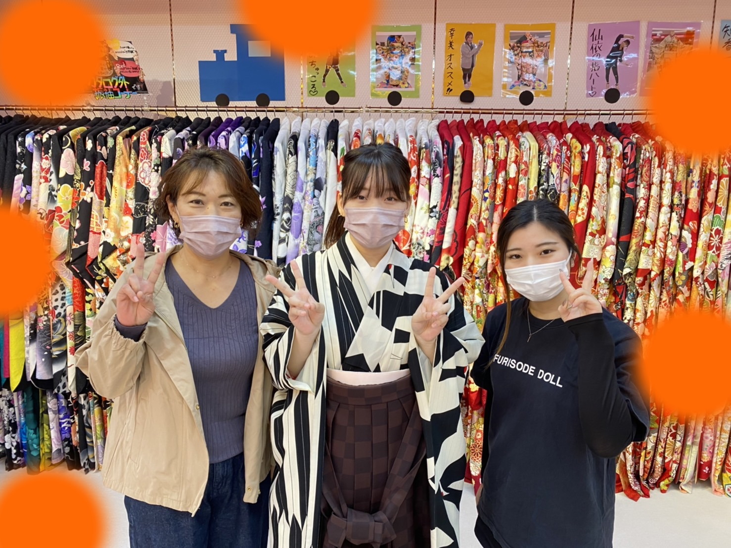 【TAKAZEN神戸店】♡31日 成人式のお振袖も卒業式の袴のTAKAZENの可愛い姫ちゃん♡