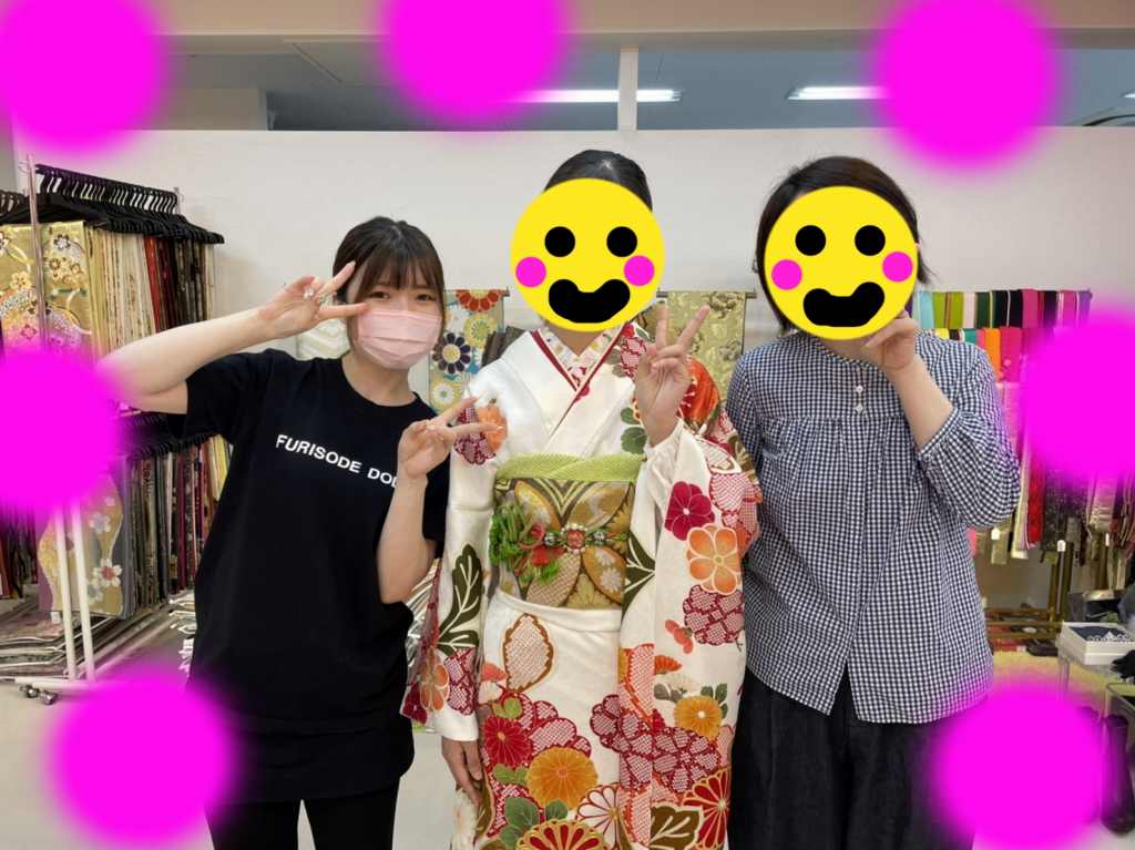 TAKAZEN タカゼンキラキラ 振袖 成人式 レンタル 古典柄 レトロ古典